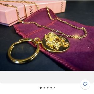 Vintage Avon Womans Convertible Necklace Key Chain